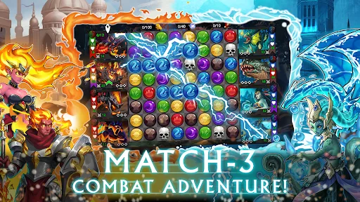 Gems of War - Match 3 RPG screen 2